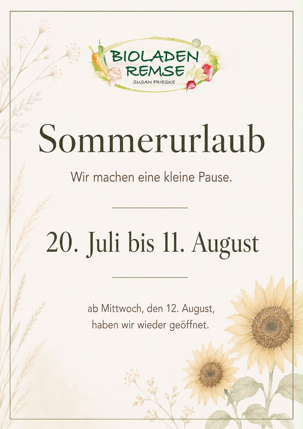 Bild Sommerurlaub 2026